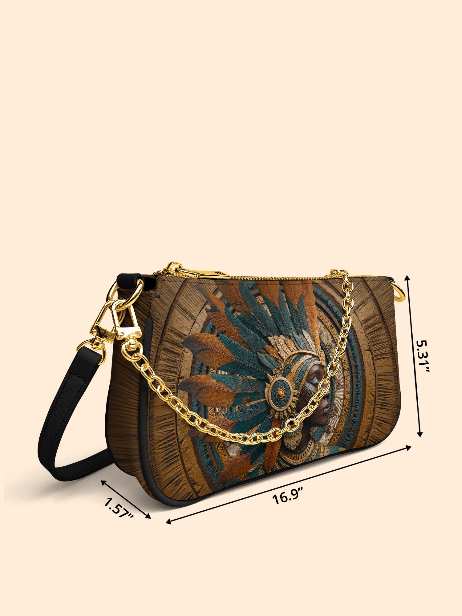 Sacred Grain Classic Zip Pochette QR0TD377