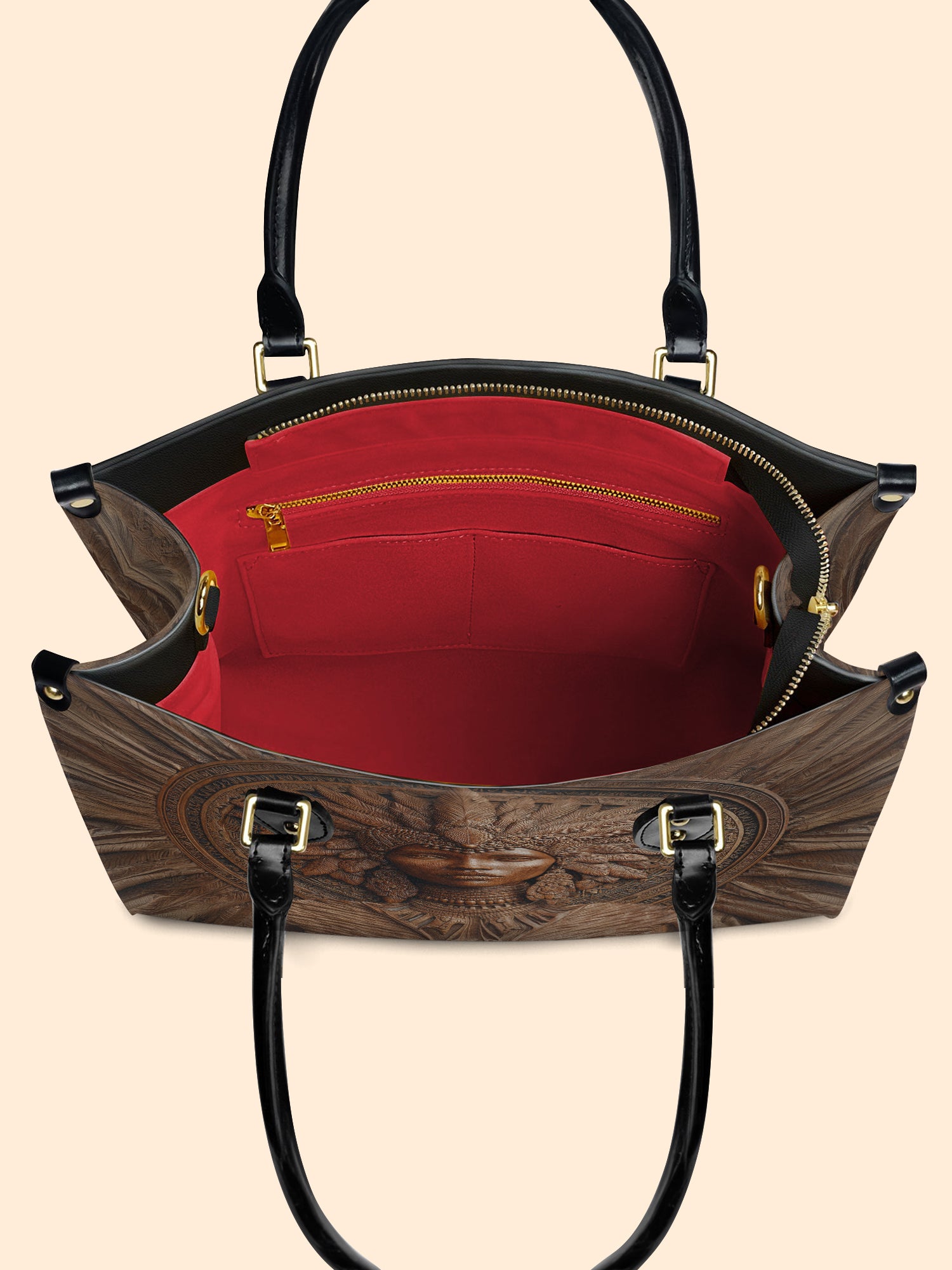 Eternal Heritage Premium Leather Handbag QR0TD373