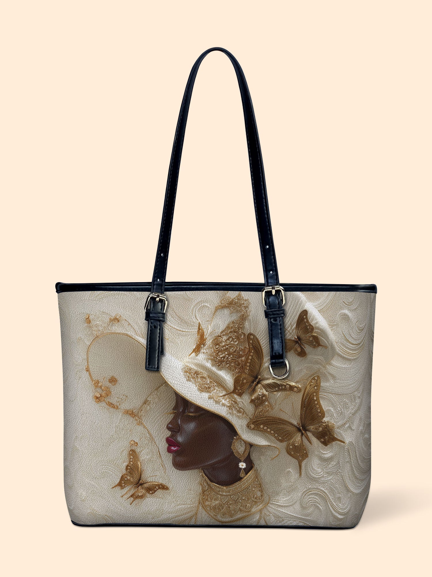 Glorious Grace Leather Bucket Bag QR0XD768