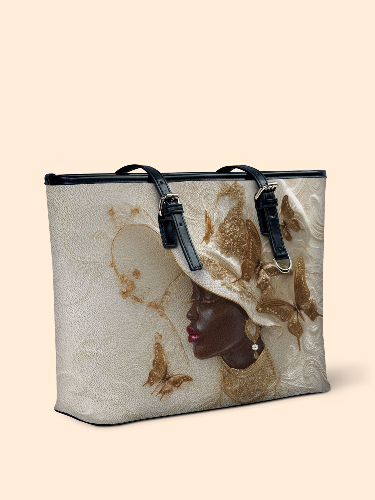 Glorious Grace Leather Bucket Bag QR0XD768