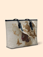 Glorious Grace Leather Bucket Bag QR0XD768