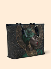 African Serpent Leather Bucket Bag QR0XD776