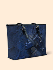 Crowned Soul Leather Bucket Bag QR0XD771