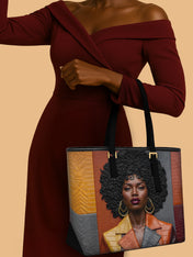 Coded Skin Leather Tote QR0XD021