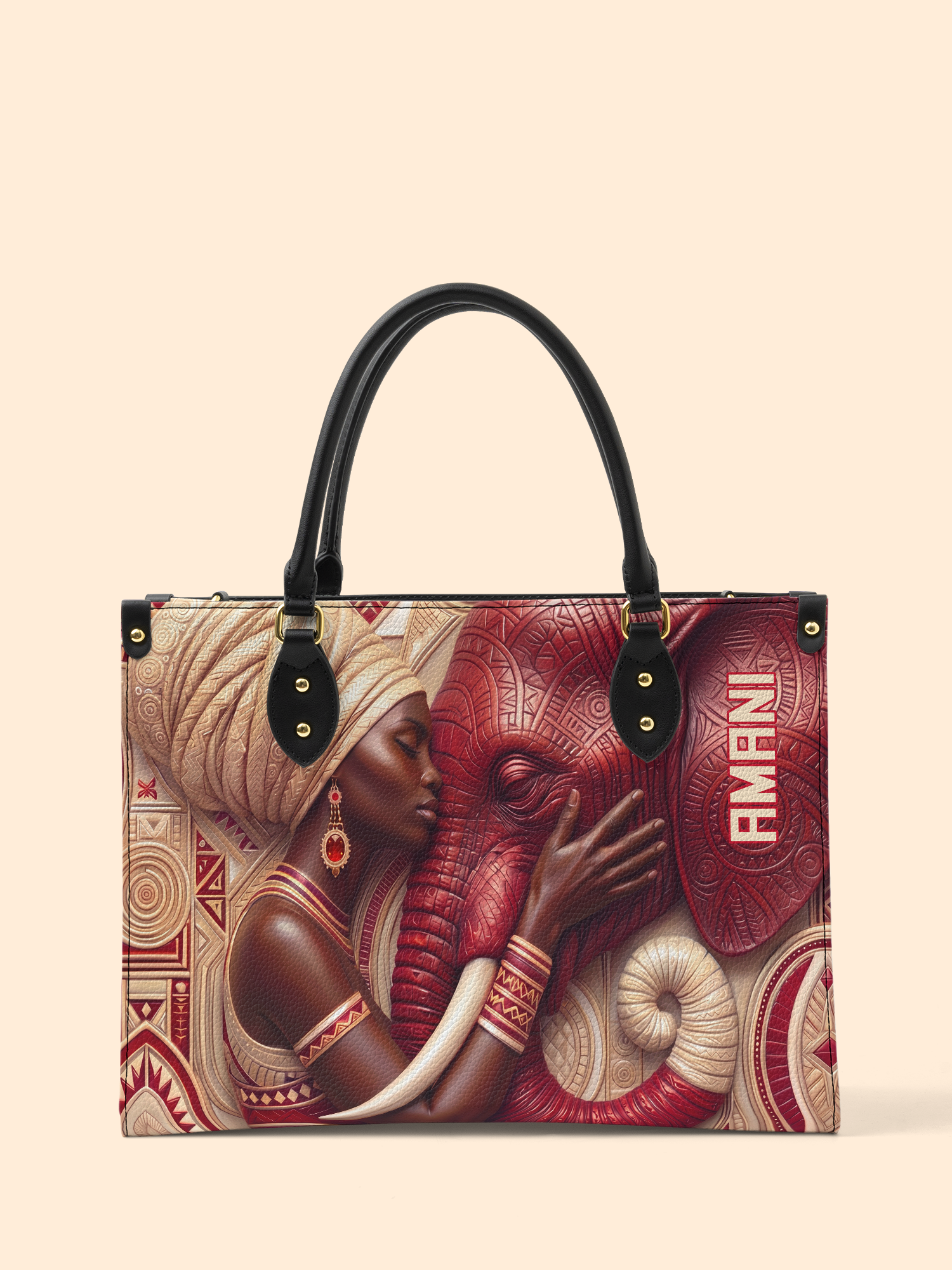 Walk in Strength Premium Leather Handbag