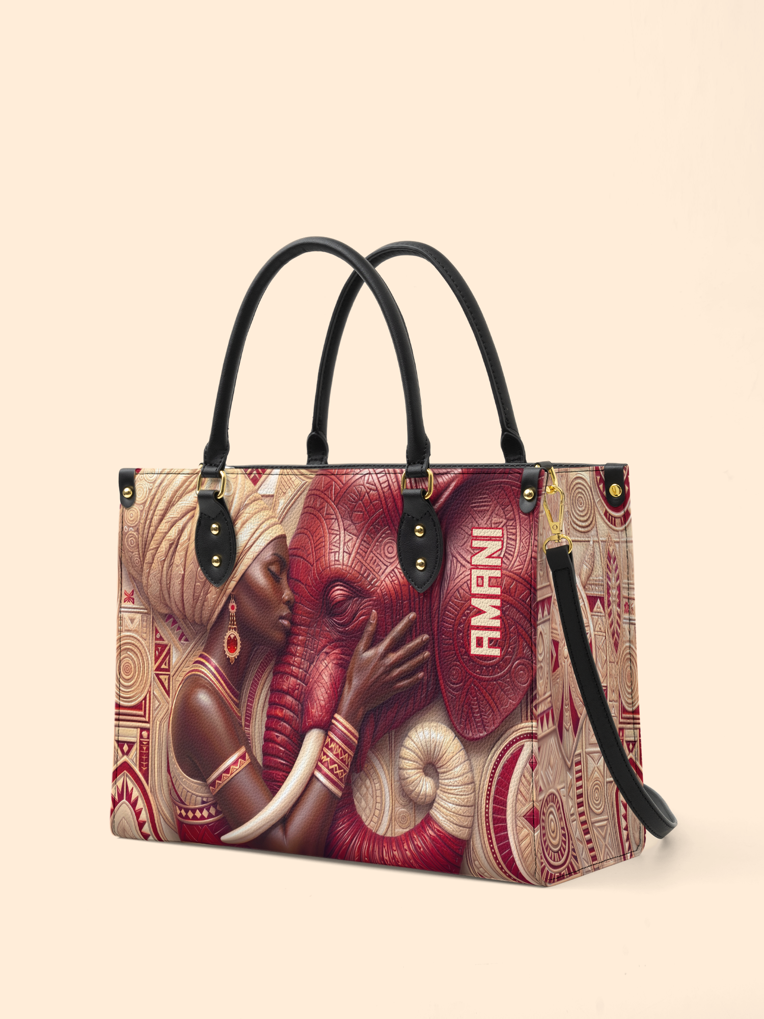 Walk in Strength Premium Leather Handbag