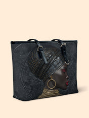 Artistry of Africa Leather Bucket Bag QR0XD777