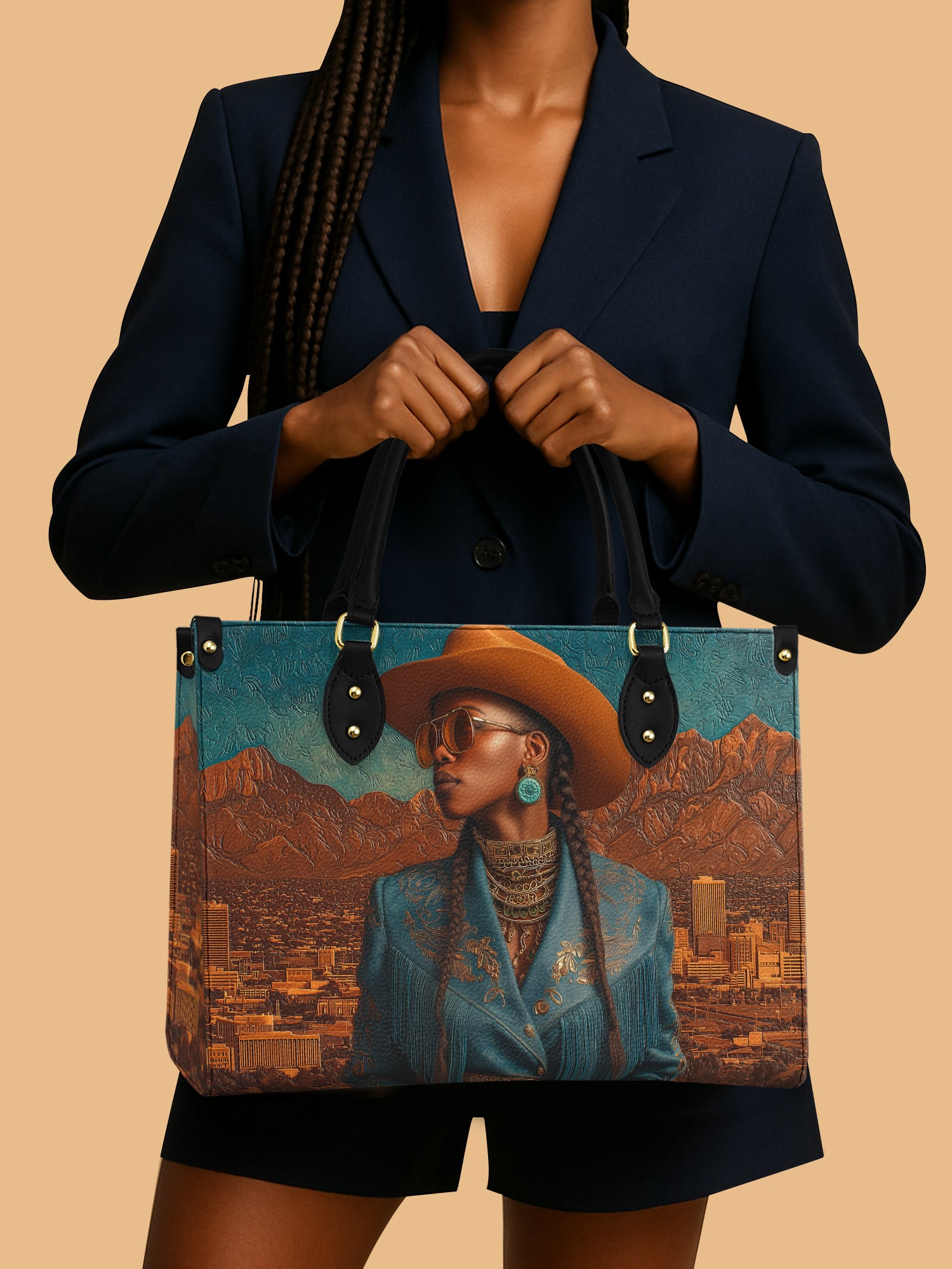 El Paso Spirit Premium Leather Handbag QR0HH203