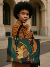 Velvet Ritual Premium Leather Handbag QR0XD514