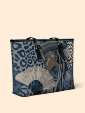 Black Canyon Queen Leather Bucket Bag QR0TD493