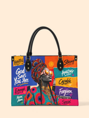 Boldly Blessed Premium Leather Handbag QR0TV275