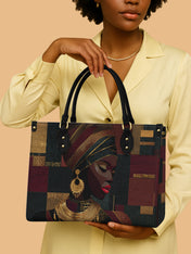 Crimson Majesty Premium Leather Handbag QR0XD759