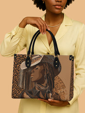 Mahogany Rider Premium Leather Handbag QR0TD503