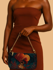 Crimson Empress Classic Zip Pochette QR0HH123