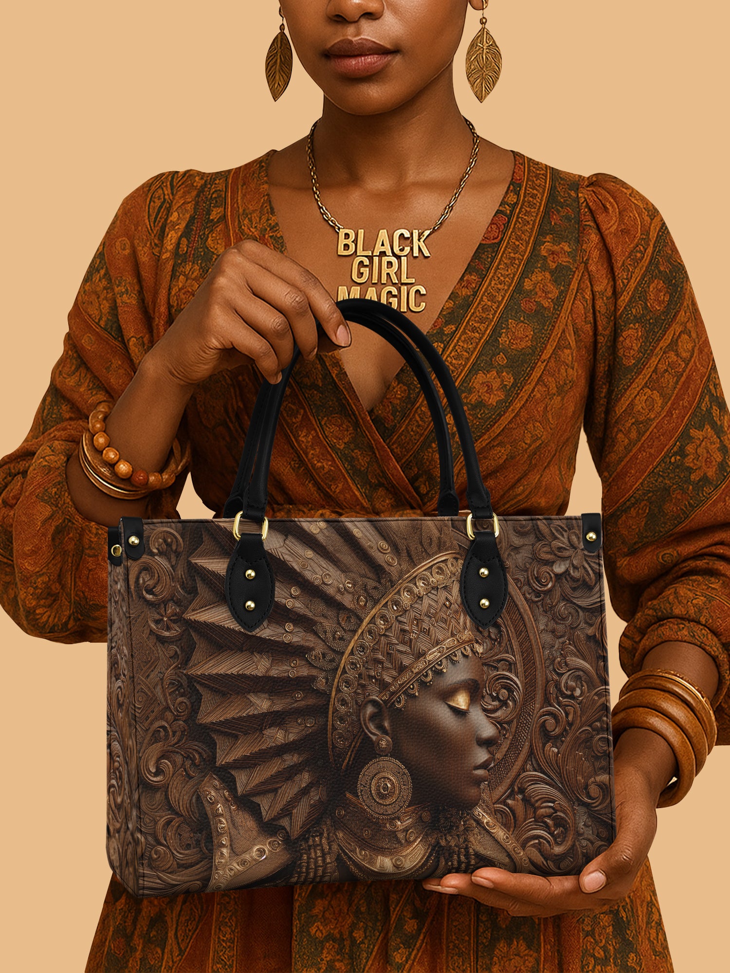 Carai Dawn Premium Leather Handbag QR0XD704