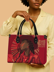 Desert Rose Belle Premium Leather Handbag QR0TD500