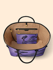 Violet Flow Classic Shopper Tote QR0XD430