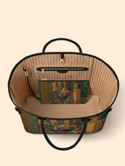 Emerald Authority Classic Shopper Tote QR0XD435