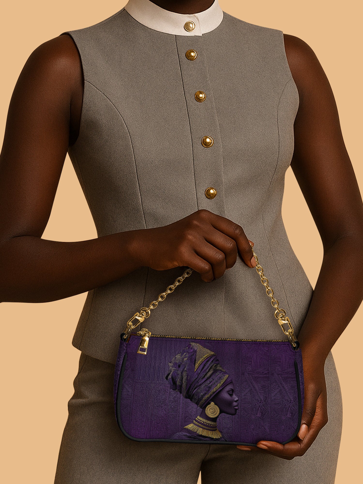 Amethyst Queen Classic Zip Pochette QR0TV171