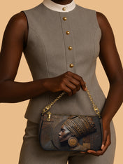 Bronze Serenity Classic Zip Pochette QR0TV079