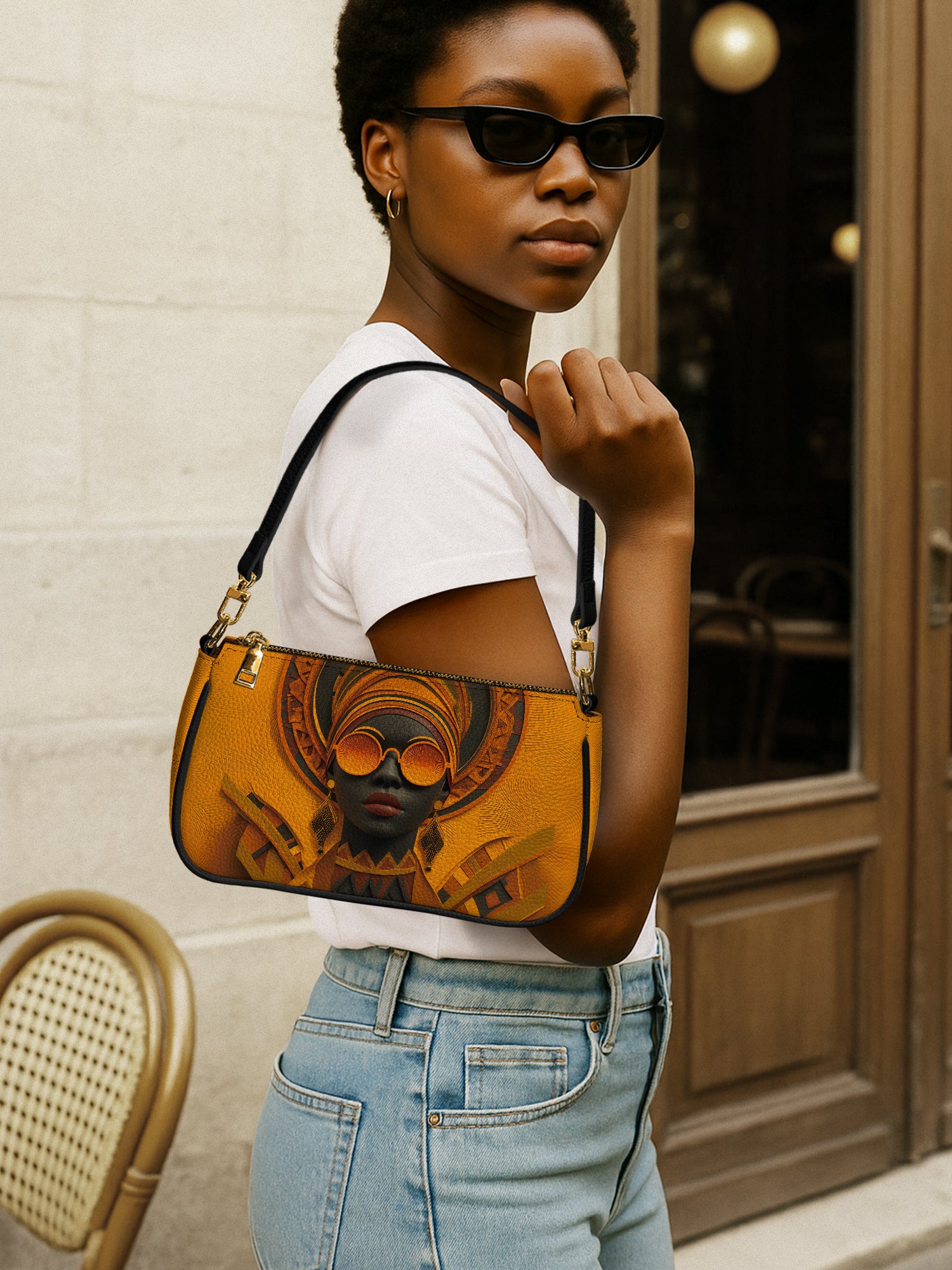 Dark Lens Classic Zip Pochette QR0TD306