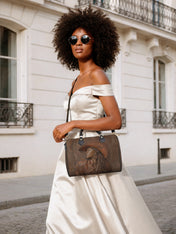 Cowgirl Vibes Leather Boston Bag QR0TD301