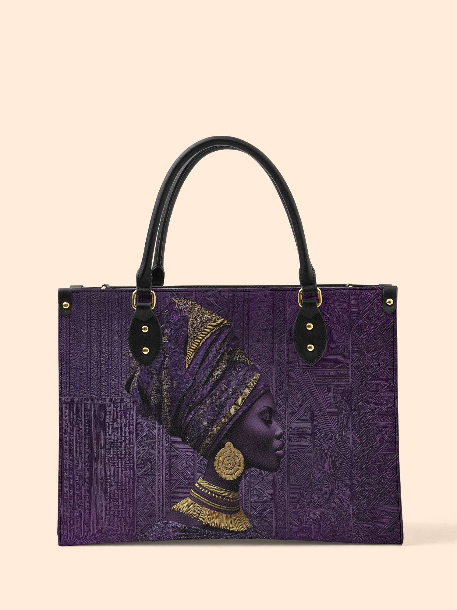 Amethyst Queen Premium Leather Handbag QR0TV170