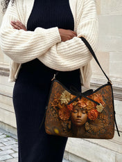 Afro Flora Bowline Hobo Bag QR0TV107