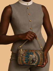 Sacred Grain Classic Zip Pochette QR0TD377