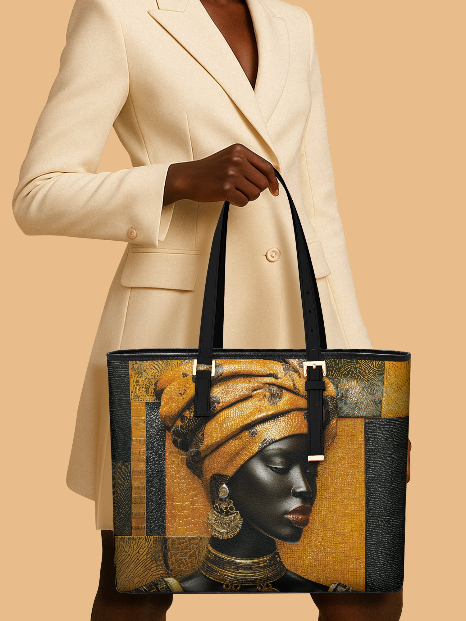 Arden Luxe Sleek Leather Tote QR0XD561