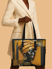 Arden Luxe Sleek Leather Tote QR0XD561