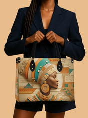 Tribal Harmony Premium Leather Handbag QR0TV060