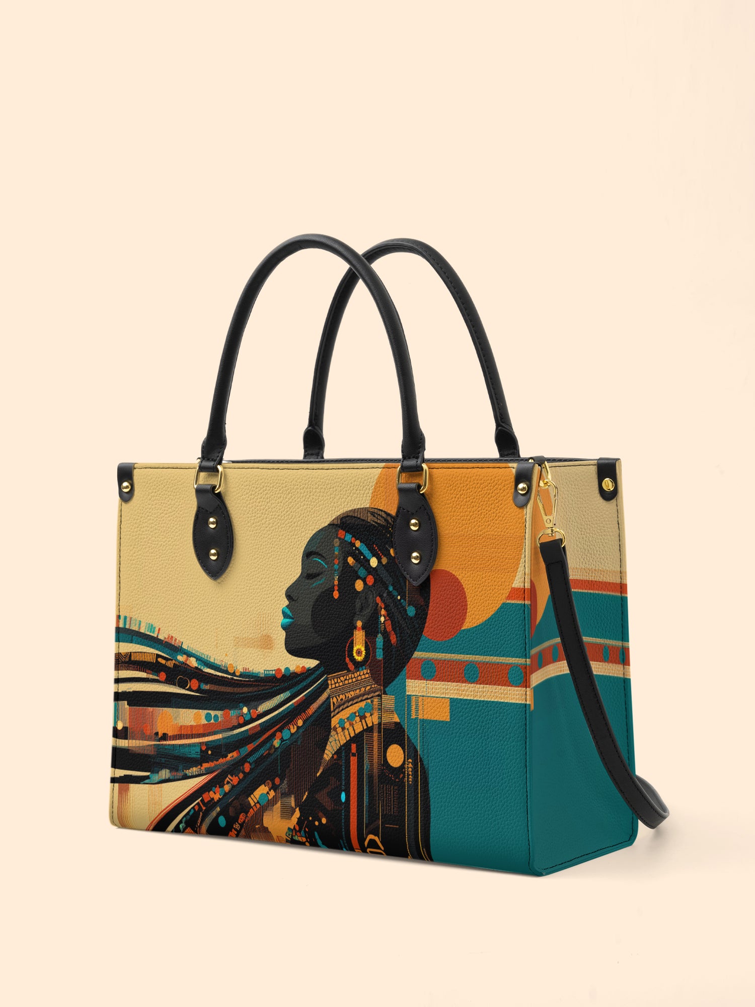 Spirit Of Sahara Premium Leather Handbag QR0TV189