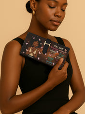 Radiant Strength Tab Closure Wallet