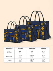 Regal Bloom Premium Leather Handbag