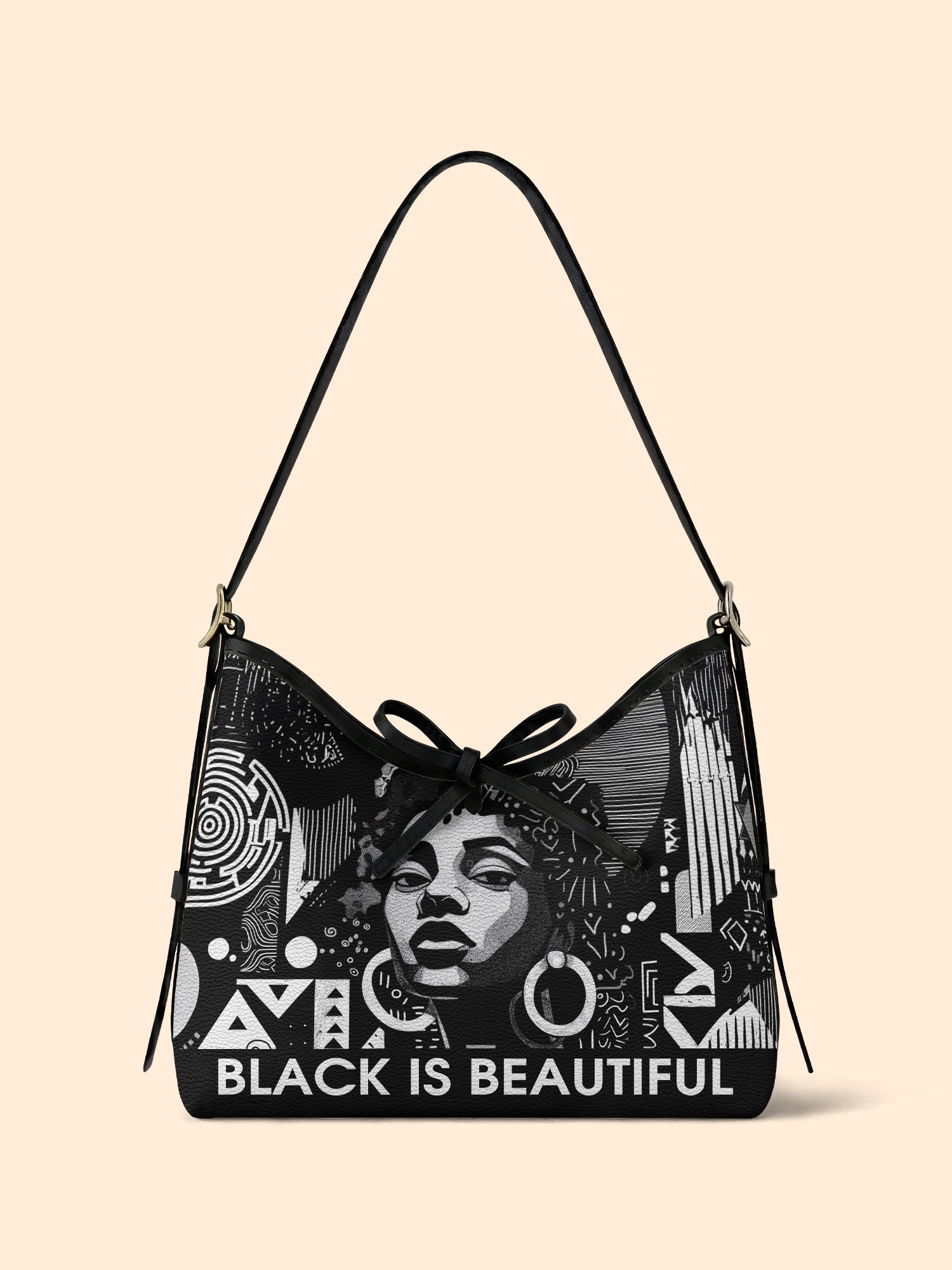 Black Beauty Bowline Hobo Bag QR0XD1026