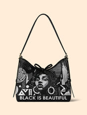 Black Beauty Bowline Hobo Bag QR0XD1026