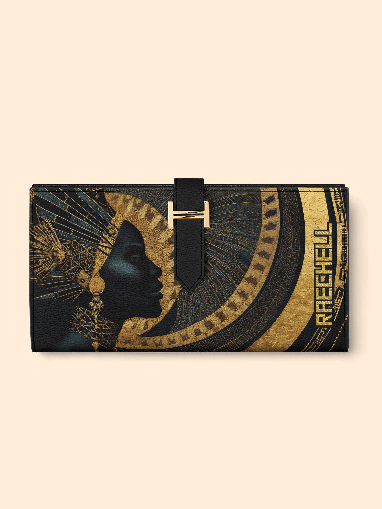 Ebon Halo Tab Closure Wallet