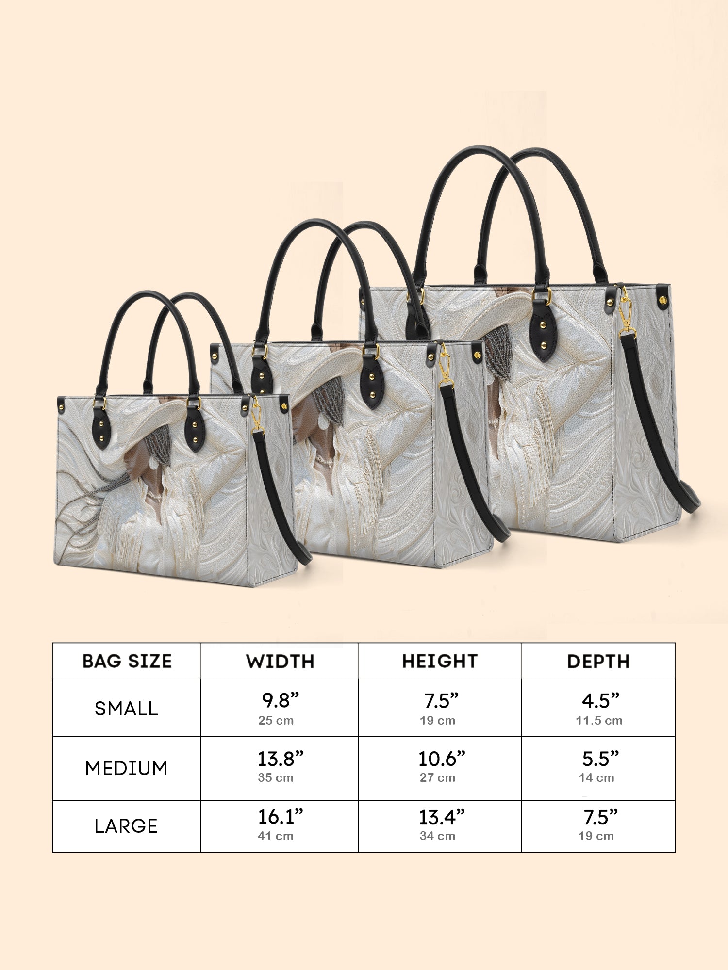 Midnight Rodeo Premium Leather Handbag QR0TD453