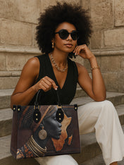 Native Threads Premium Leather Handbag QR0TD151