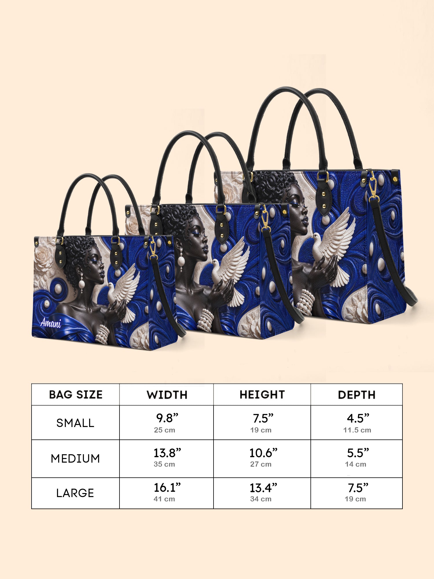 Royal Serene Premium Leather Handbag