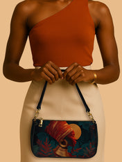 Crimson Empress Classic Zip Pochette QR0HH123