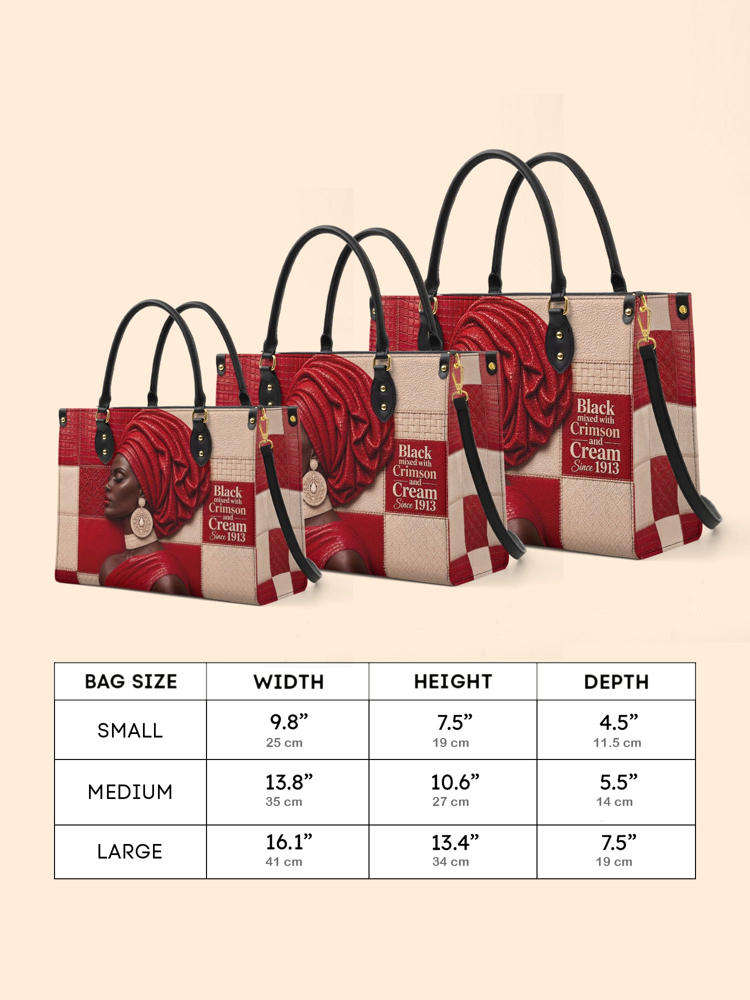 Draped in Crimson Premium Leather Handbag QR0XD500