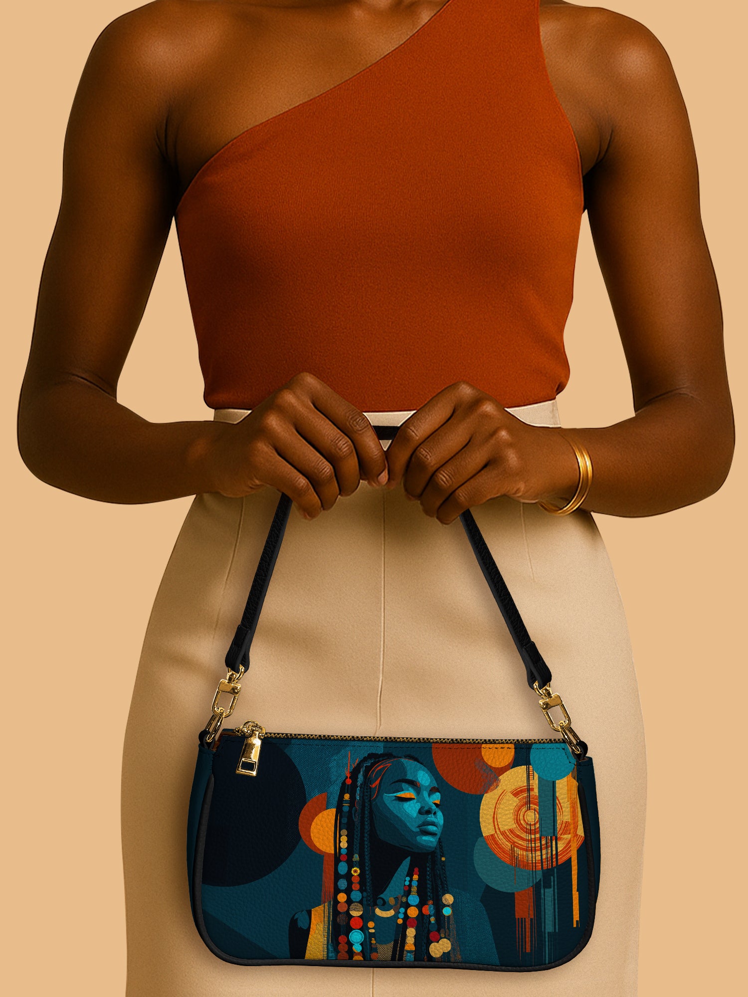 Echo Of Tribe Classic Zip Pochette QR0TV183