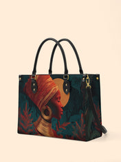 Crimson Empress Premium Leather Handbag QR0HH118