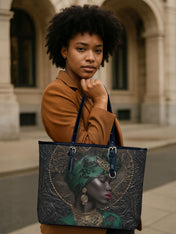 African Serpent Leather Bucket Bag QR0XD776