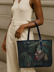 African Origins Leather Bucket Bag QR0XD773