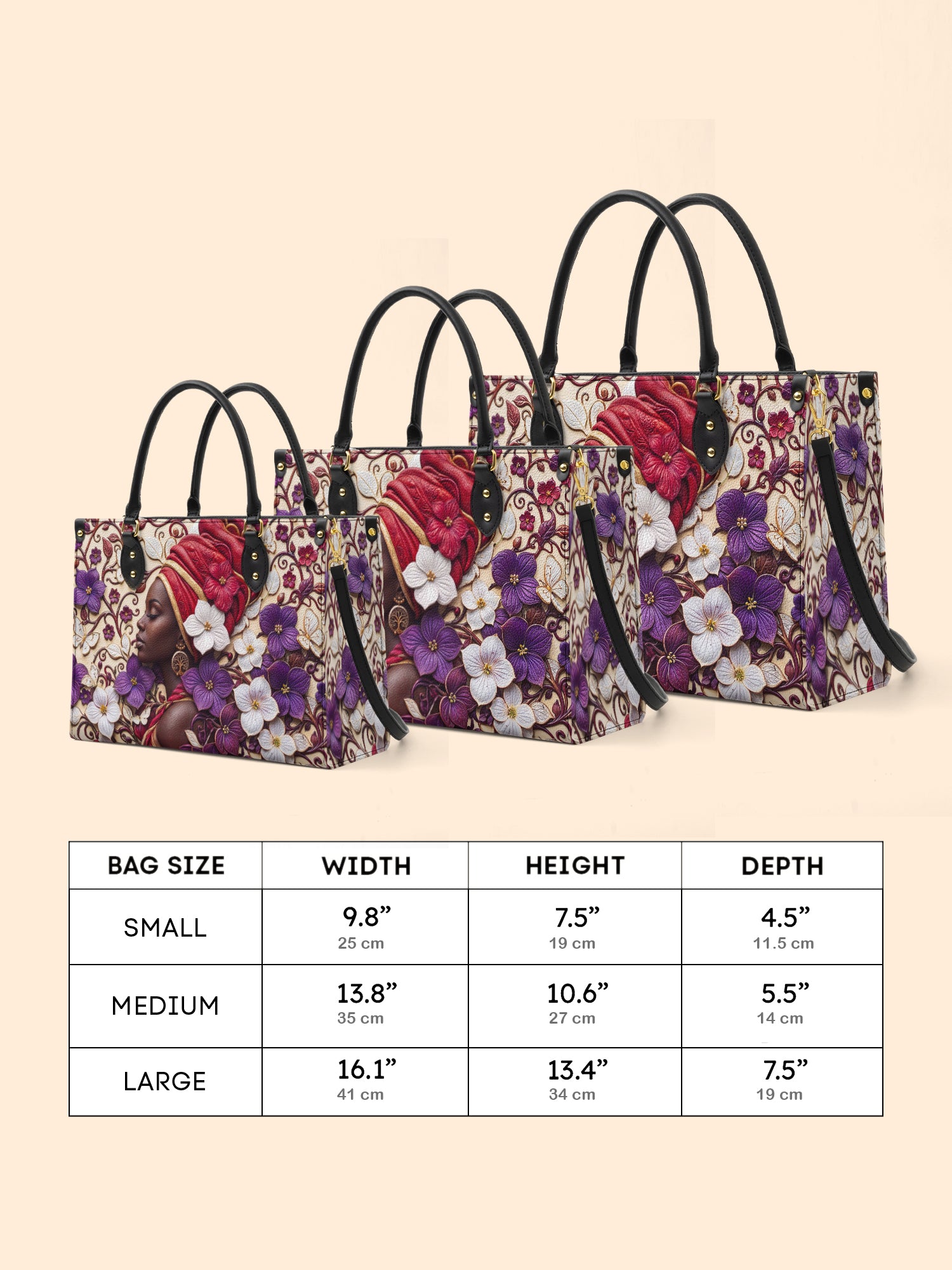 Violet Season Premium Leather Handbag QR0XD200