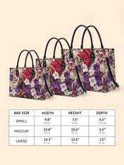 Violet Season Premium Leather Handbag QR0XD200