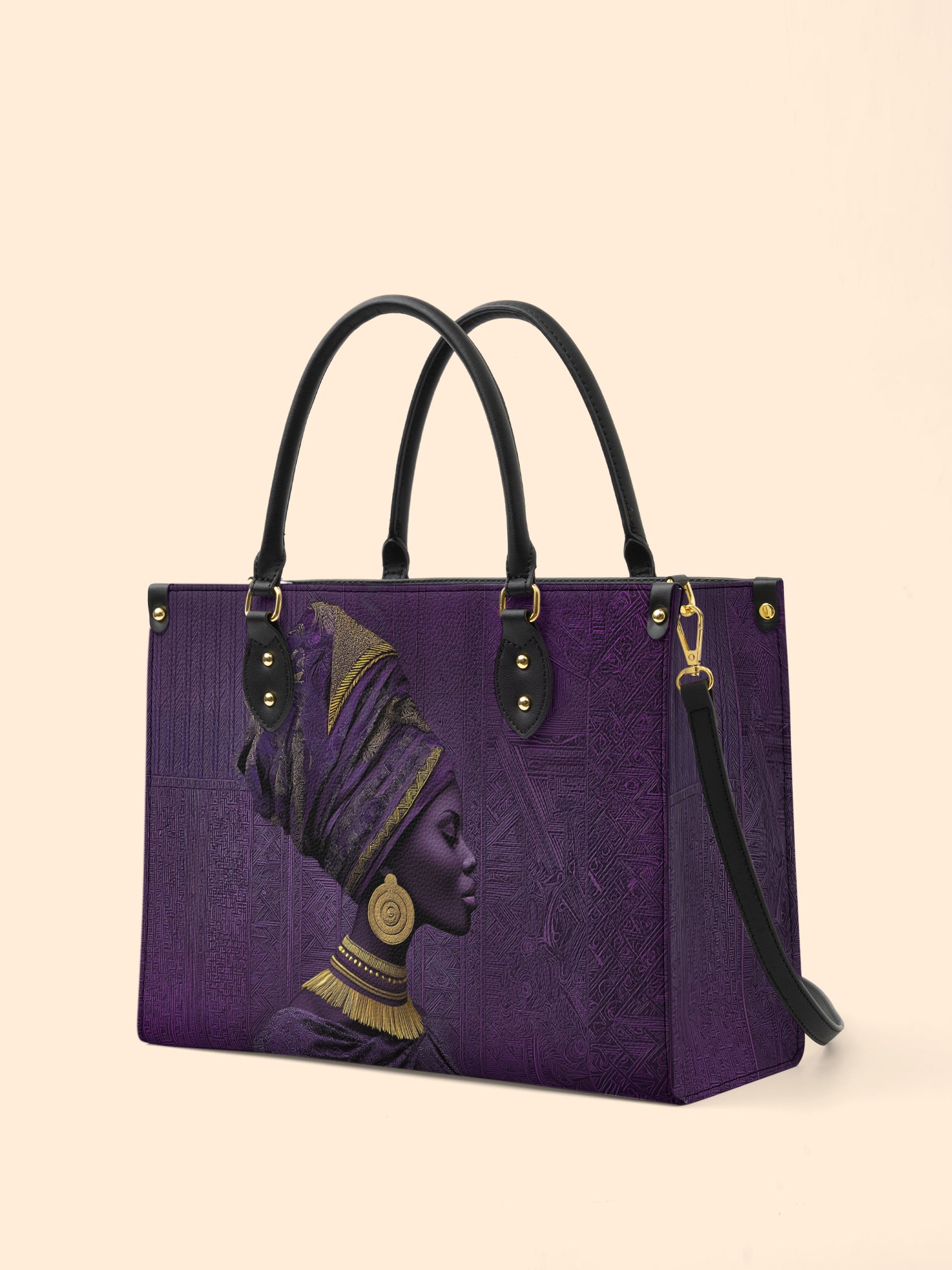 Amethyst Queen Premium Leather Handbag QR0TV170
